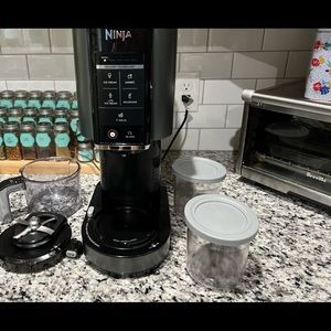 Ninja Creami Ice Cream Maker NC300 5-in-one programs EUC